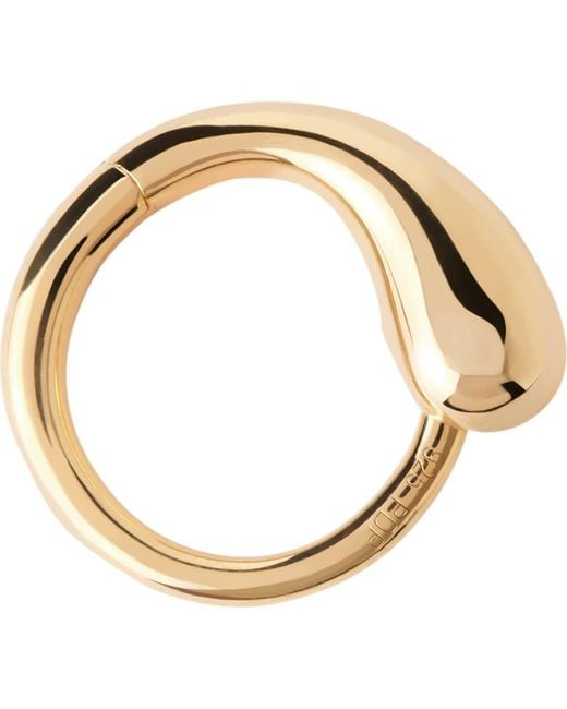 Pdpaola Metallic Loop Single Hoop