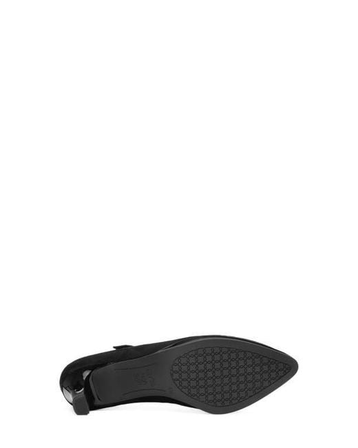 Ara Black Amethyst Mary Jane Pump