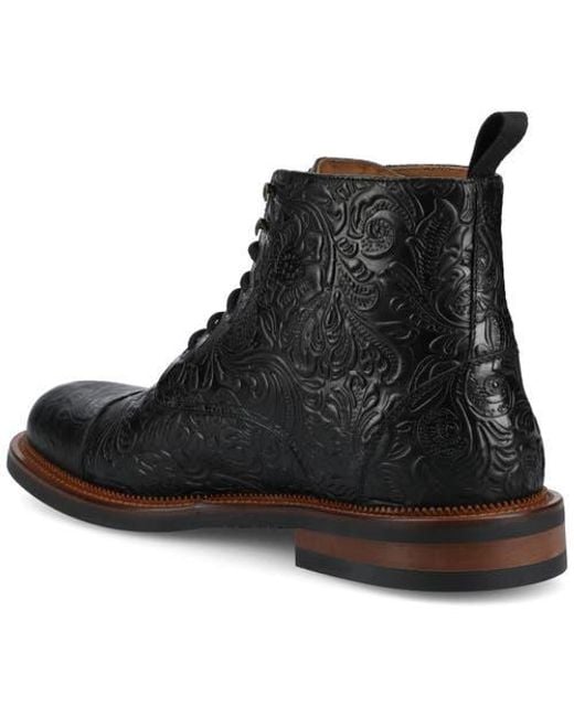 Taft Black Rome Dress Boot for men