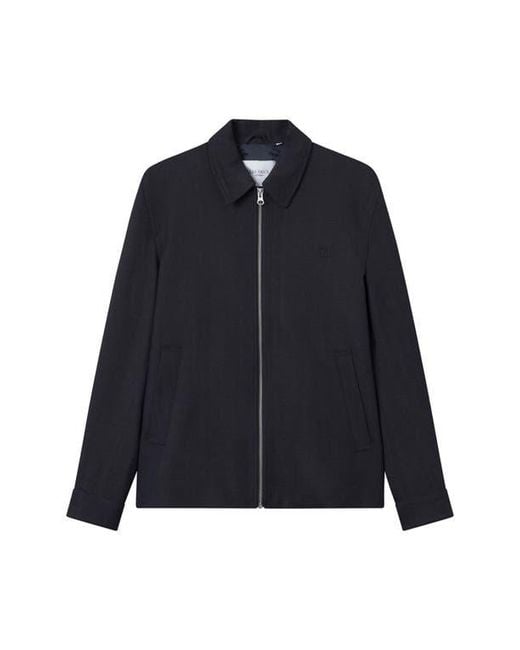 Les Deux Blue Como Coach Jacket for men