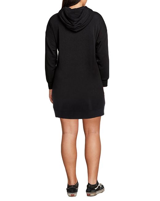 volcom in the hoodie dress