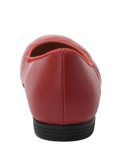 Alegria By Pg Lite Red Arielle Flat