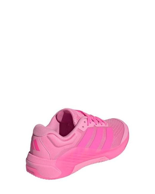 Adidas Pink Dropset 4 Power Trainer Sneaker