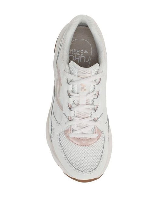 Ryka White Rezorb Max Classic Walking Sneaker