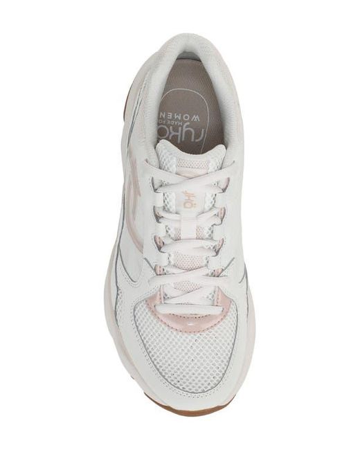 Ryka White Rezorb Max Classic Walking Sneaker