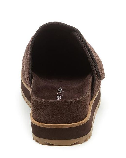 Kelsi Dagger Brooklyn Brown Fig Platform Mule