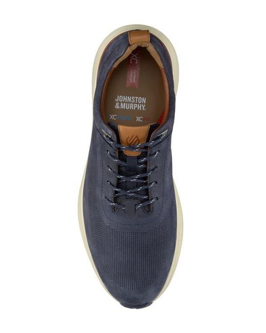 Johnston & Murphy Blue Declan Waterproof Sneaker for men