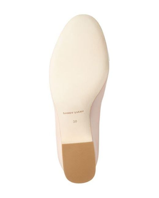 Sandy Liang Natural Bow Pump
