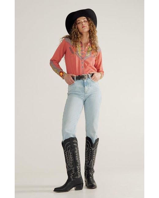 Tecovas Black The Abby Western Boot