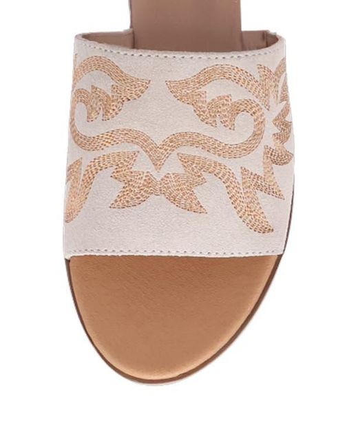 Dingo White Lasso Sandal