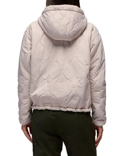 Prana Gray Encinitas Quilted Jacket