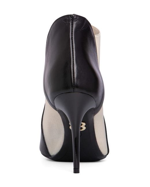 Beautiisoles Black Abby Pointed Toe Bootie