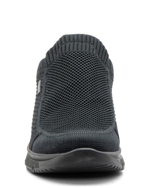 Ara Black Nassau Waterproof Slip-On Sneaker