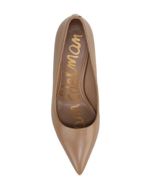Sam Edelman Brown Vienna Pointed Toe Pump