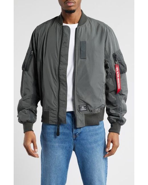 古*ド様 90s ALPHA N-2B Flight Jacket シルバー L 古*ド様 90s ALPHA N-2B Flight Jacket シルバー L