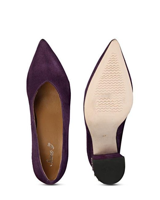 Saint G. Purple Pamina Pointed Toe Pump