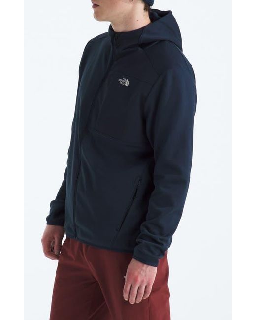 The North Face Blue Performance Fleece Zip Hoodie for men