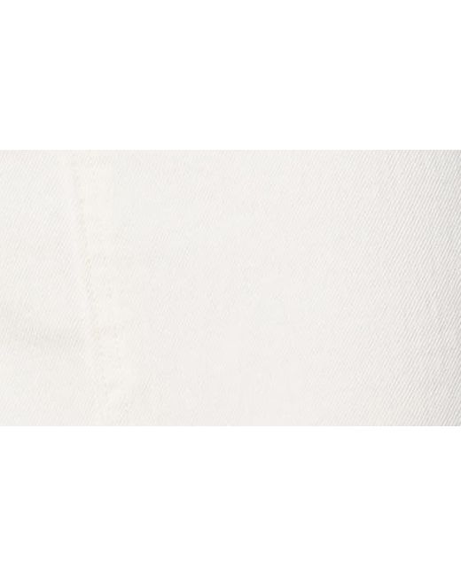Blank NYC White High Waist Denim Maxi Skirt