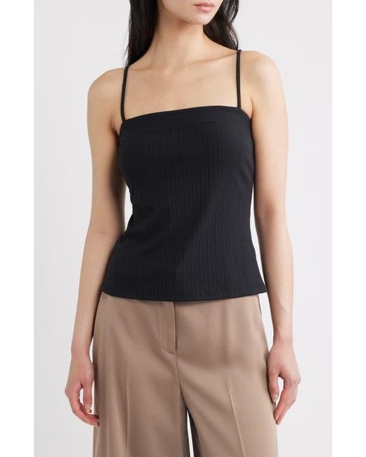 Theory Black Stretch Camisole