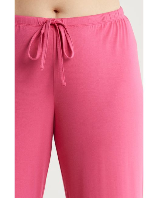 Nordstrom Pink Moonlight Crop Pajamas