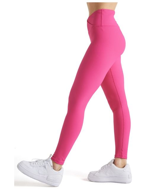Electric Yoga Pink Rib legging