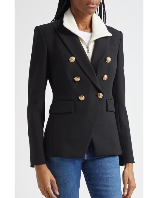 Veronica Beard Black Miller Dickey Jacket