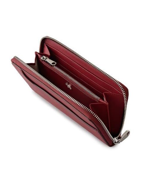 Radley Red Pockets Zip Around Wallet