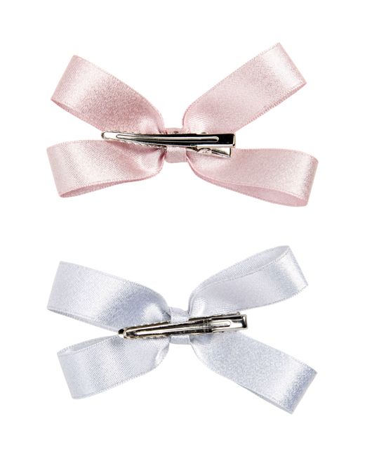 BP. Pink 2-pack Bow Alligator Hair Clips