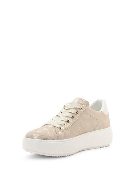 Ara White Mikky Platform Sneaker