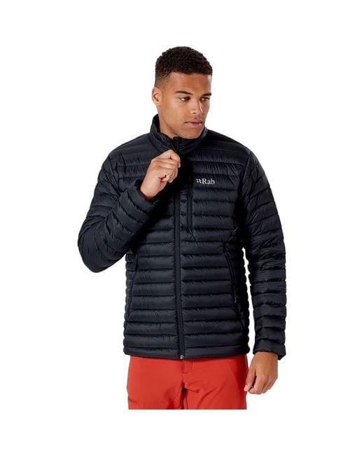 Rab Blue Microlight Down Jacket for men