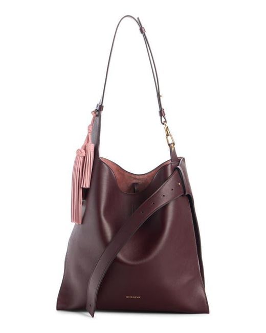 Givenchy Purple Medium Day Leather Hobo Bag