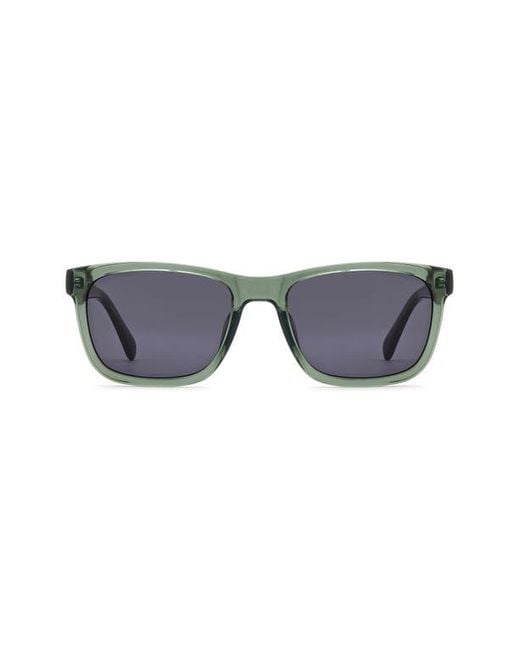 Fossil Gray 56Mm Rectangular Sunglasses for men