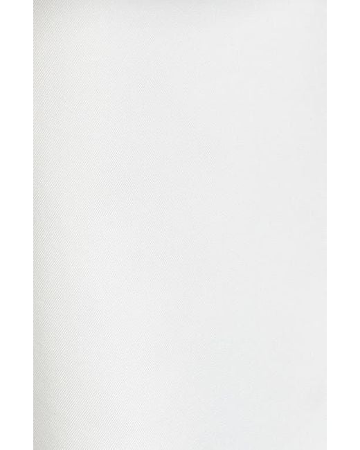 Casablanca White Silk Drawstring Shorts for men