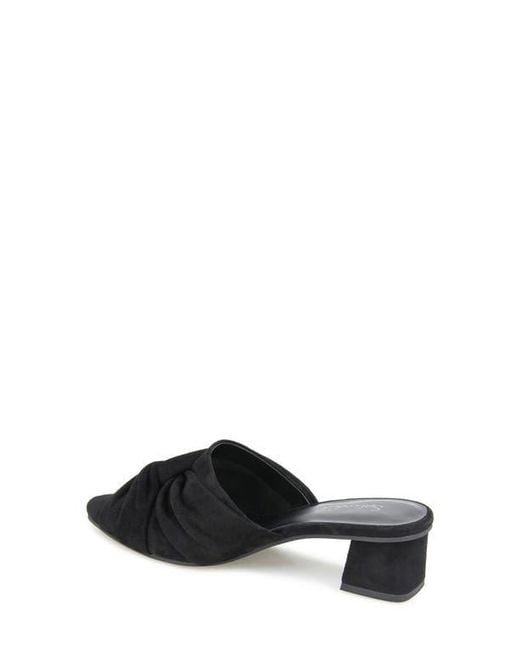 Splendid Black Lanis Block Heel Mule
