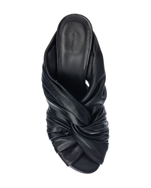Givenchy Black Twist Babouche Pointed Toe Mule