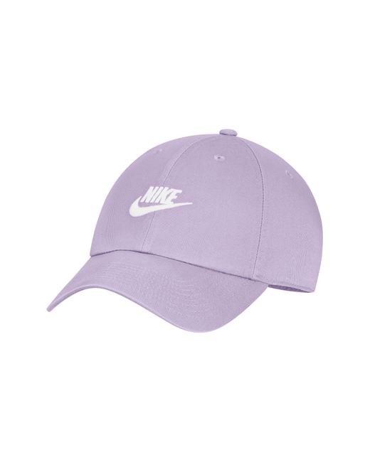 Nike Purple Club Futura Wash Baseball Cap for men