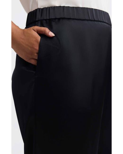 Foxcroft Black Hostess Pull-On Pants