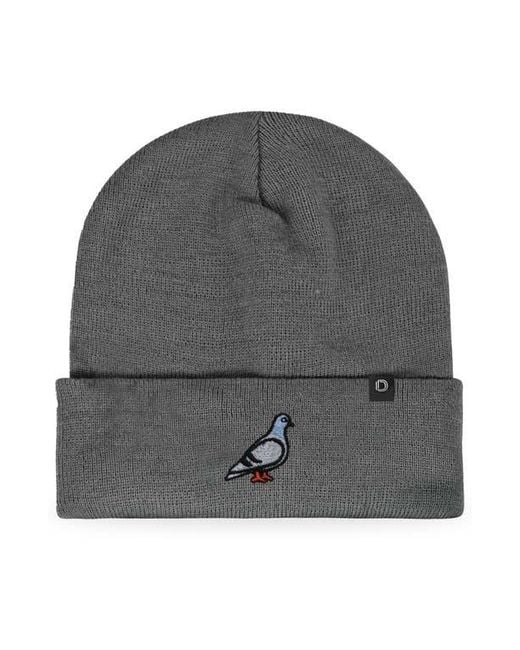 Alix Gray Pigeon Beanie Cap for men