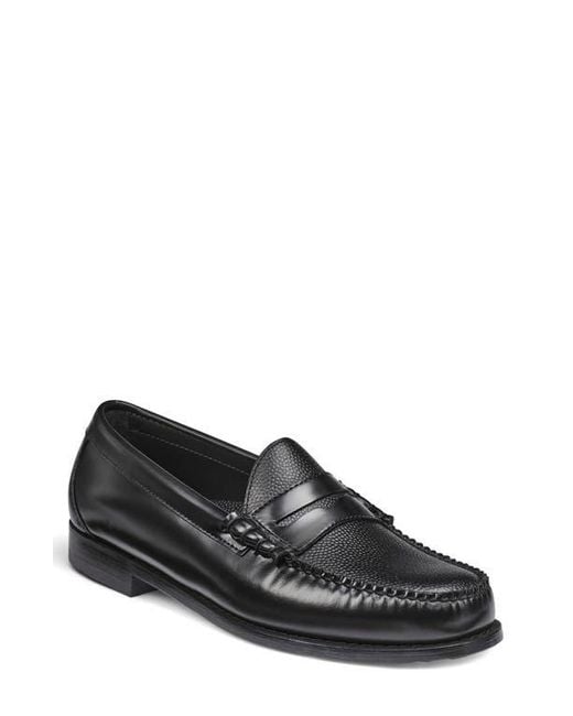 G.H.BASS Black X Reigning Champ Larson Weejuns Penny Loafer for men