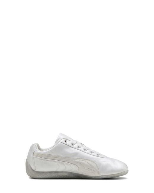 PUMA White Speedcat Anodized Sneaker
