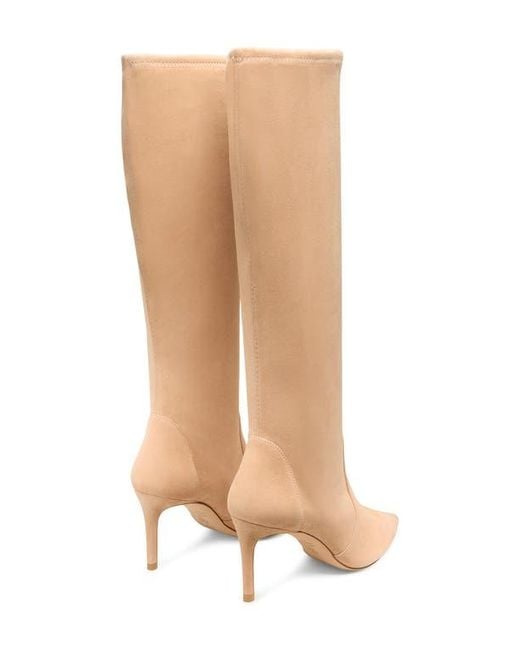 Stuart Weitzman White Stuart Power 75 Boot