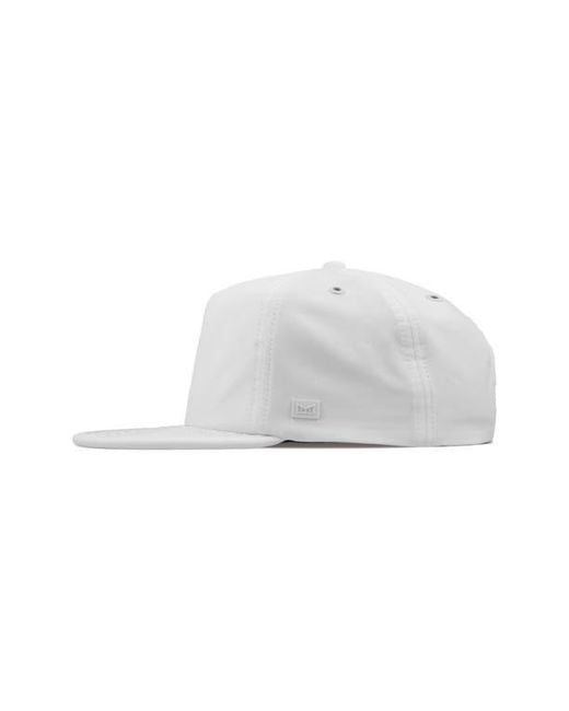 Melin White Eagle Hydro 6-Panel Snapback Ball Cap for men