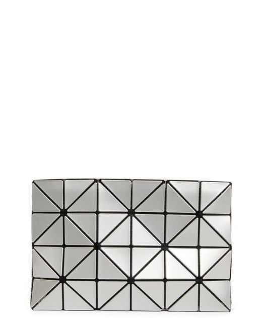 Issey Miyake Gray Lucent Zip Pouch