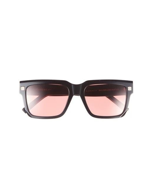 Givenchy Pink Gv Day Square Sunglasses