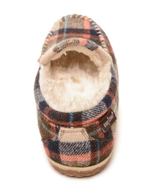 Minnetonka Pink Tempe Slipper