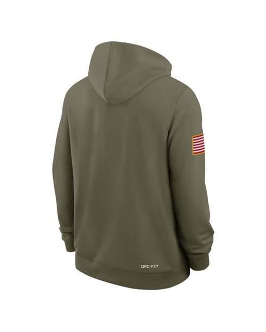 Nike Green Colorado Buffaloes 2025 Military Appreciation Dri-Fit Hoodie for men