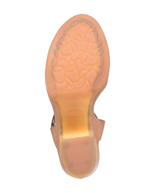 KorkEase Korkease Stasia Ankle Strap Platform Sandal in Pink Lyst