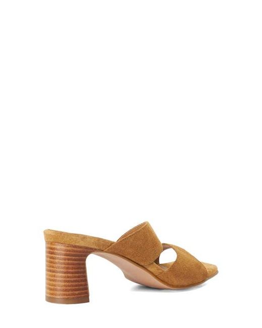 Dune Brown Jaeda Slide Sandal