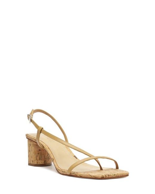 SCHUTZ SHOES Natural Heloise Block Heel Sandal