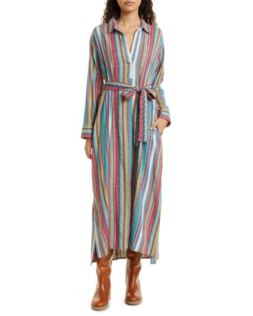 xirena jada tie neck midi dress